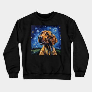 Gift for Plott Hound owner Crewneck Sweatshirt